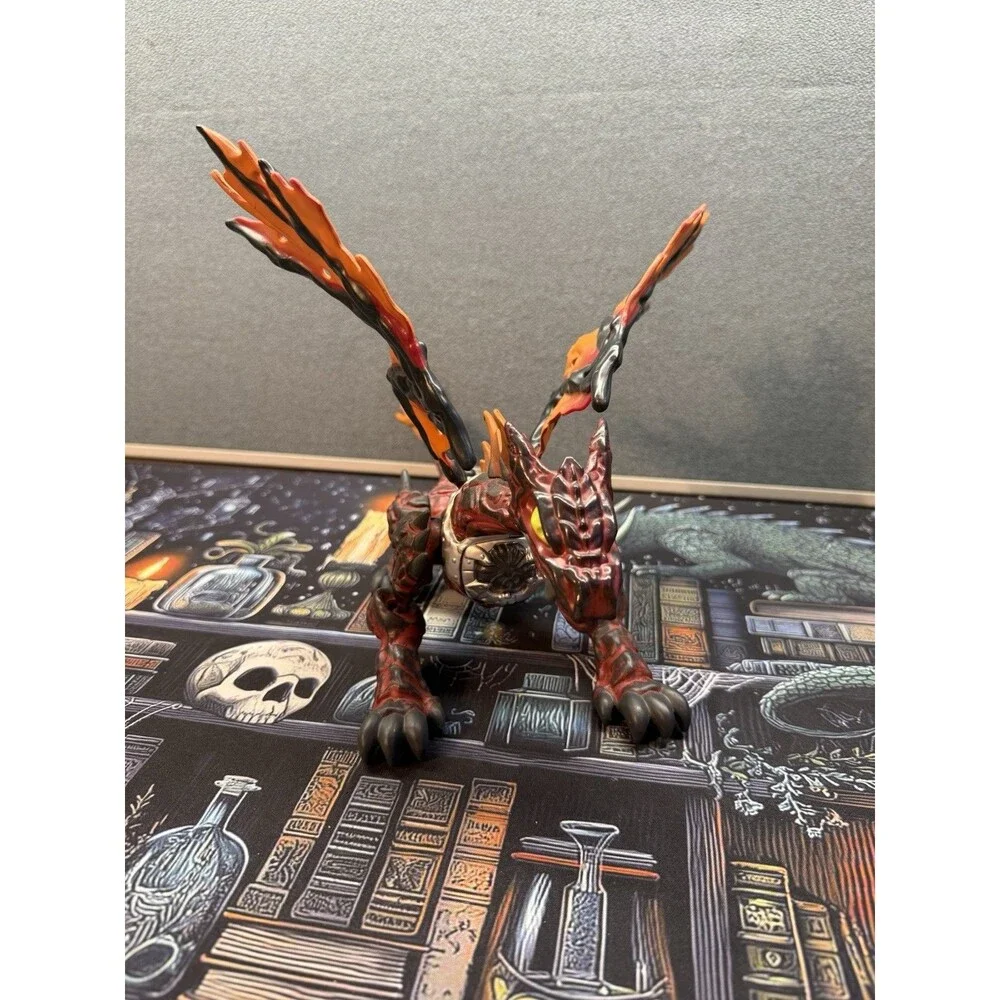 Mega Bloks Fire & Ice 9858 Dragon Mountain Lumendragons  Retired